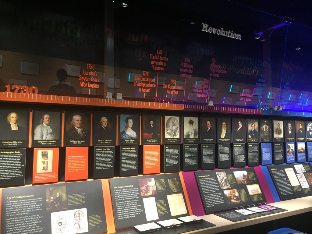 The American Writers Museum in Chicago, Illinois opened in May 2017
