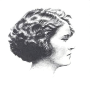 Zelda Fitzgerald in profile
