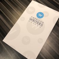 American Writers Museum logo notebook available for purchase online