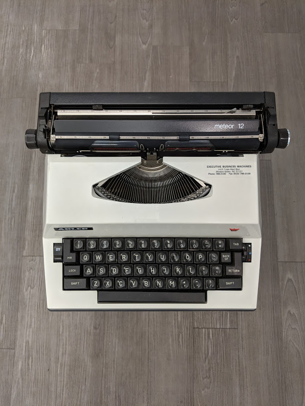 Maya Angelou's 1980 Adler Meteor 12 will be on display in our upcoming Tools of the Trade exhibit opening June 2019.