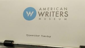 Typewriter Tuesday with the American Writers Museum