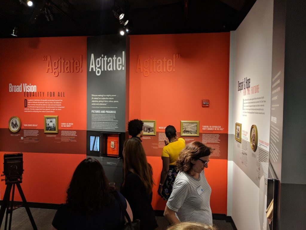Frederick Douglass: Agitator, a special exhibit at the American Writers Museum