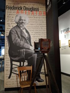 Take your photo with Frederick Douglass at the American Writers Museum