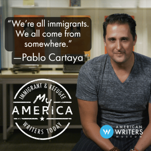 Pablo Cartaya featured in My America exhibit at the American Writers Museum