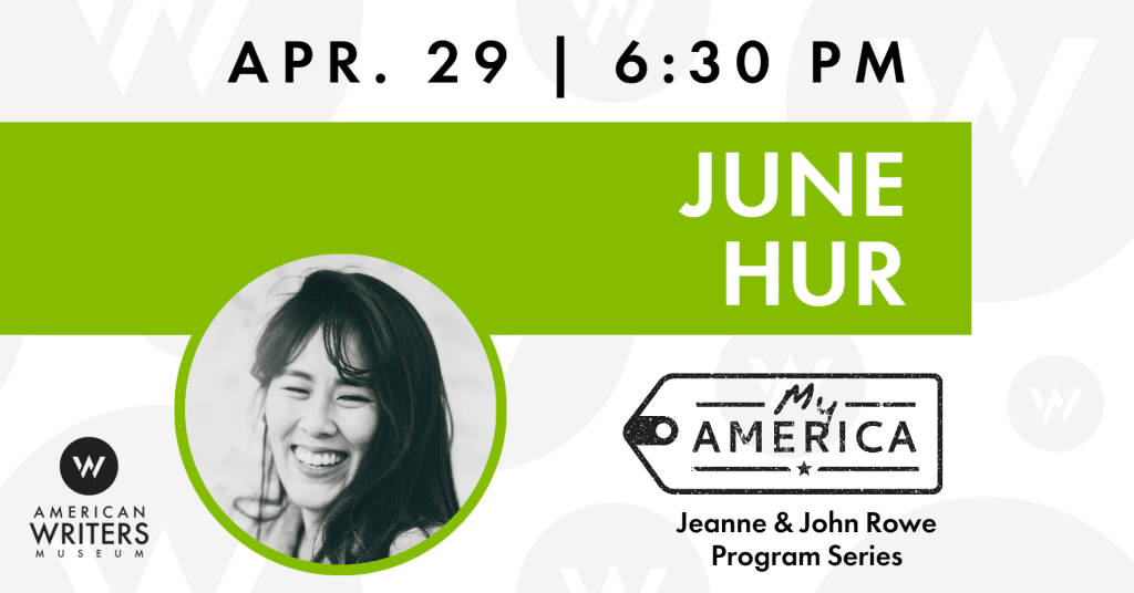 June Hur book reading and signing at the American Writers Museum on April, 29, 2020