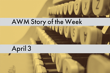 American Writers Museum Story of the Week for April 3, 2020