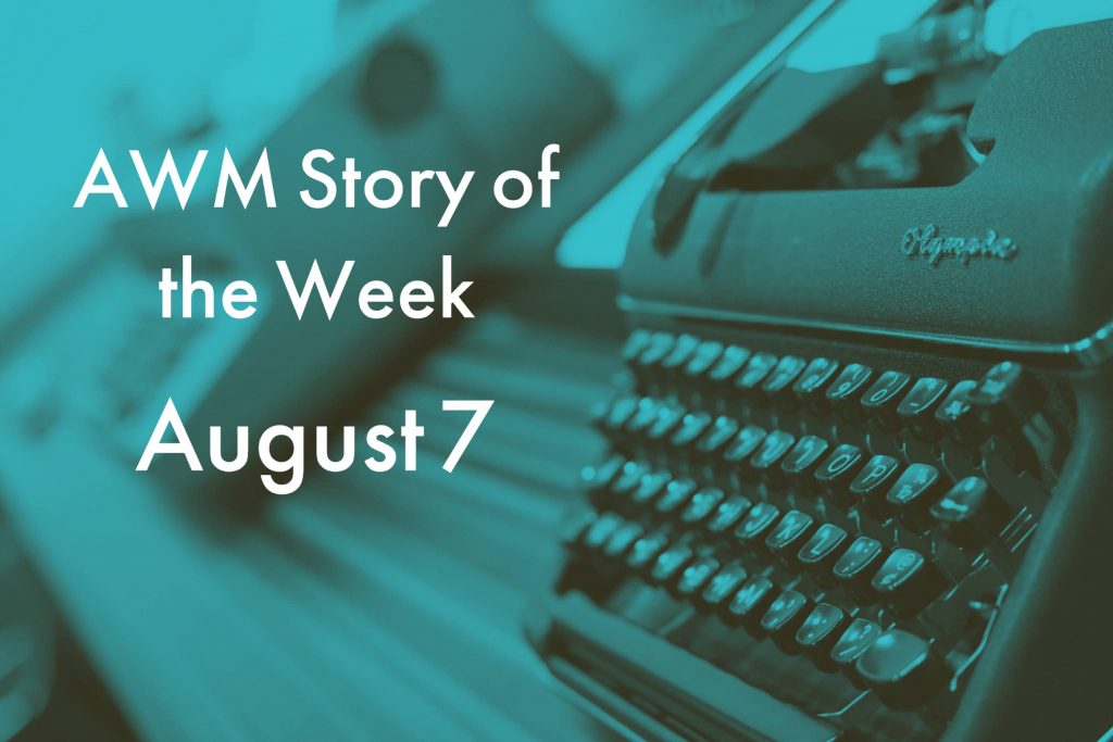 American Writers Museum Story of the Week for August 7, 2020