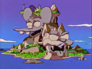Itchy & Scratchy Land island