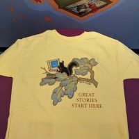 Great stories squirrel t-shirt
