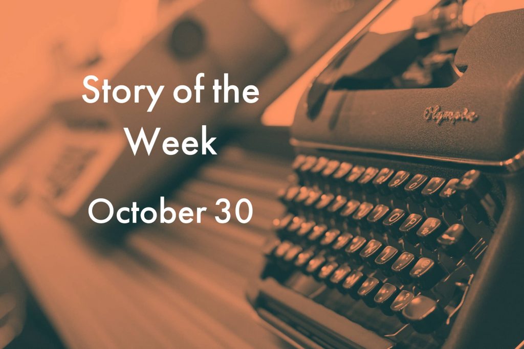 American Writers Museum Story of the Week for October 30, 2020