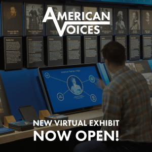 American Voices. New virtual exhibit from the American Writers Museum now open!