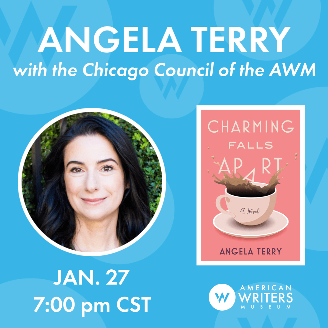 Angela Terry discusses her debut novel Charming Falls Apart, hosted by the Chicago Council of the American Writers Museum, on January 14, 2020 at 7 pm Central.