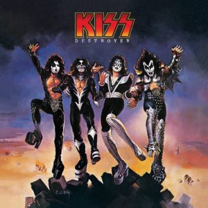 Photo of "Destroyer" album cover by KISS