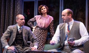 Evan Zes, Mary Bacon, and Geoffrey Allen Murphy in DAYS TO COME by Lillian Hellman, directed by J.R. Sullivan. Photo by Todd Cerveris