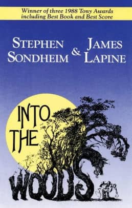 Into the Woods by Stephen Sondheim and James Lapine book cover