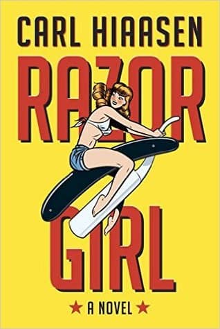 Razor Girl by Carl Hiaasen book cover