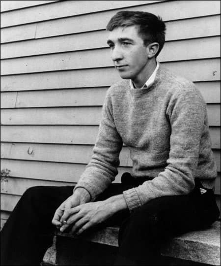 John Updike circa 1955. (Hulton Archive/Getty Images)