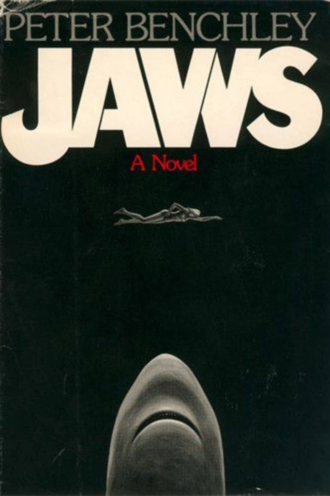 Jaws by Peter Benchley book cover