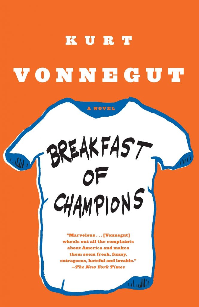 Breakfast of Champions by Kurt Vonnegut book cover