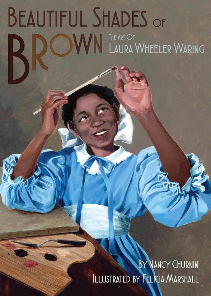 Beautiful Shades of Brown by Nancy Churnin, illustrated by Felicia Marshall
