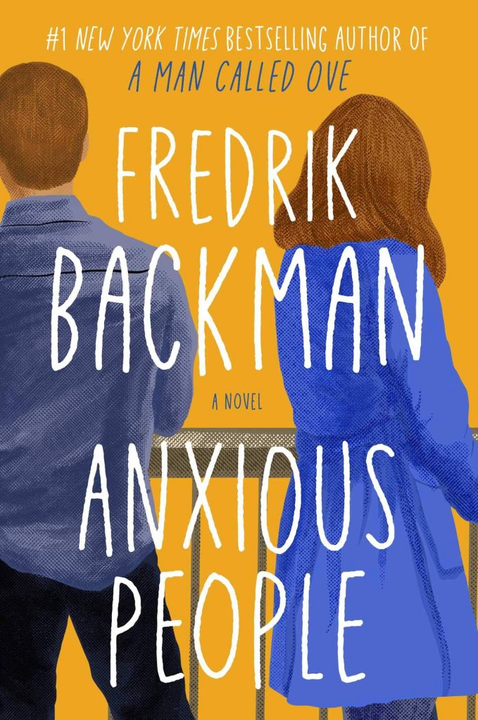 Anxious People by Fredrick Backman book cover