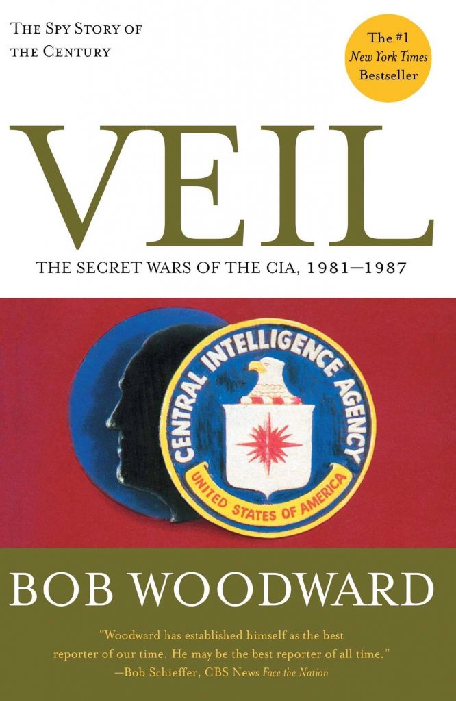 Veil: The Secret Wars of the CIA 1981-1987 by Bob Woodward book cover