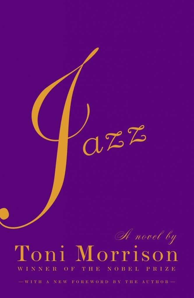 Jazz by Toni Morrison book cover