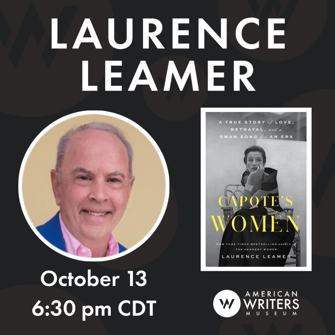 Photo of Laurence Leamer and book cover of Capote's Women
