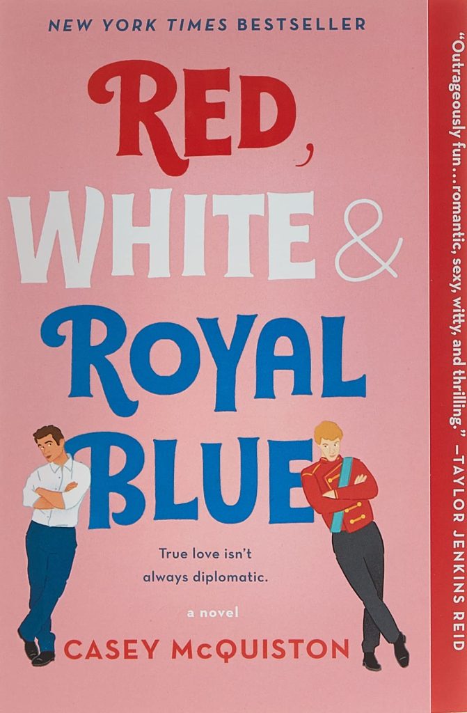 Red, White & Royal Blue by Casey McQuiston book cover