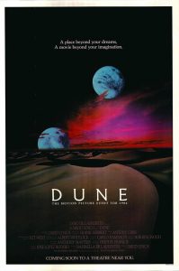 Dune film poster from 1984