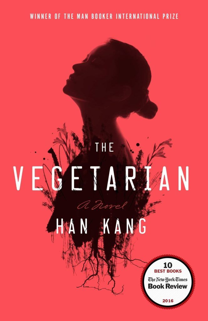 The Vegetarian by Han Kang book cover