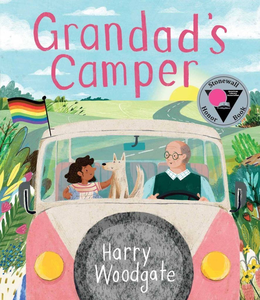 Grandad's Camper by Harry Woodgate book cover