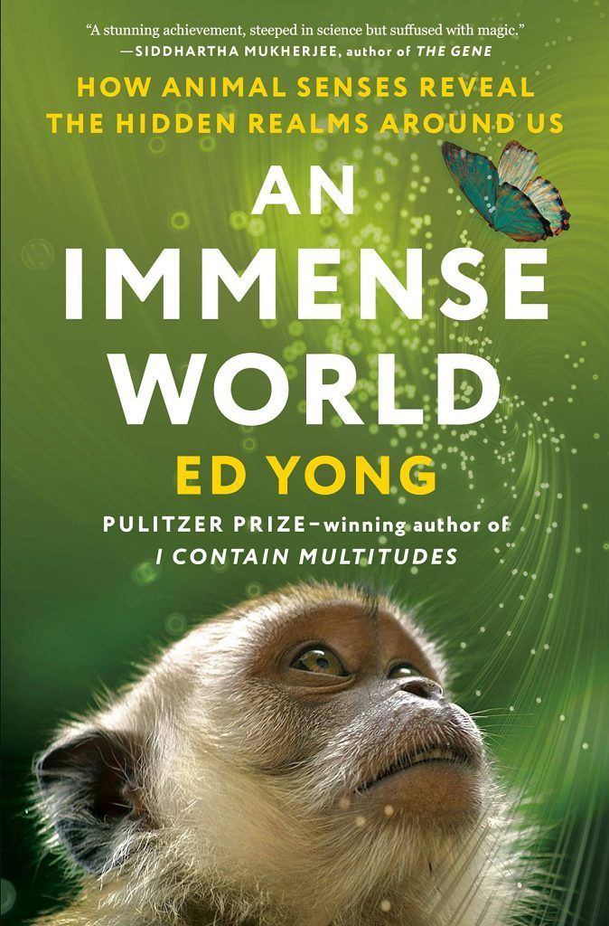 An Immense World: How Animal Sense Reveal the Hidden Realms Around Us by Ed Yong book cover