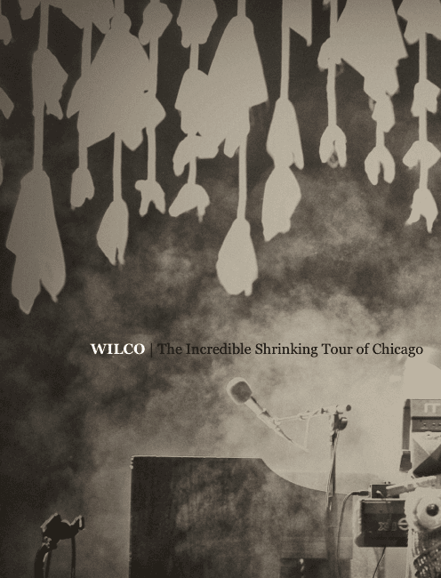 The Incredible Shrinking Tour by Wilco book cover